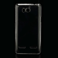 Ултра тънък предпазен твърд гръб кристално прозрачен за Huawei Ascend G600 U8950